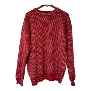 Wool Overs 100% British Wool Knit Pullover Sweater XL